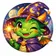 A vibrant cartoon-style elephant avatar with expressive colors and a friendly vibe, suitable for user profiles.